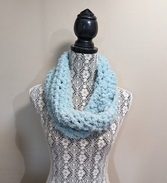 Aqua Child Infinity Scarf