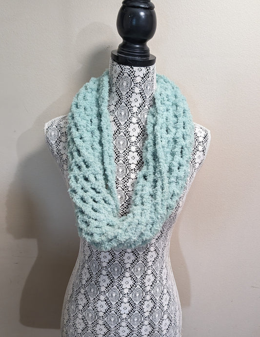 Light Green Infinity Scarf