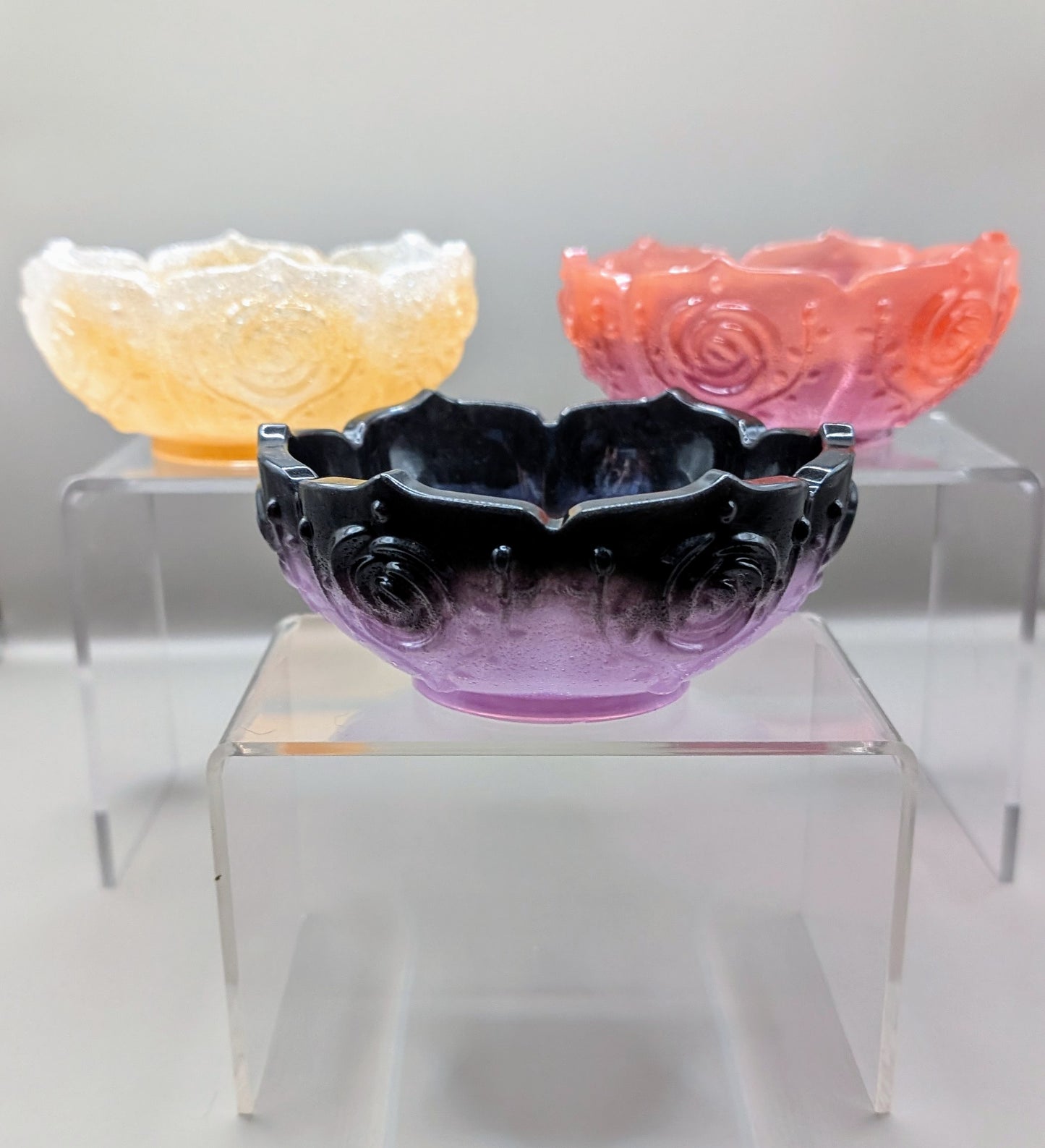 Resin Lotus Bowls